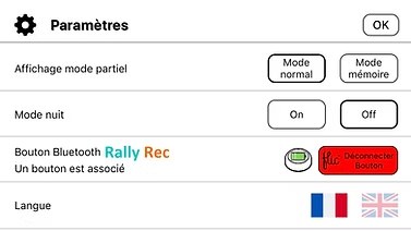 Bouton déconnecter rouge = connecté